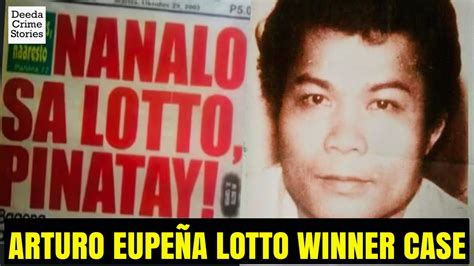 MANG ARTURO EUPEÑA CASE, PINATAY MATAPOS .